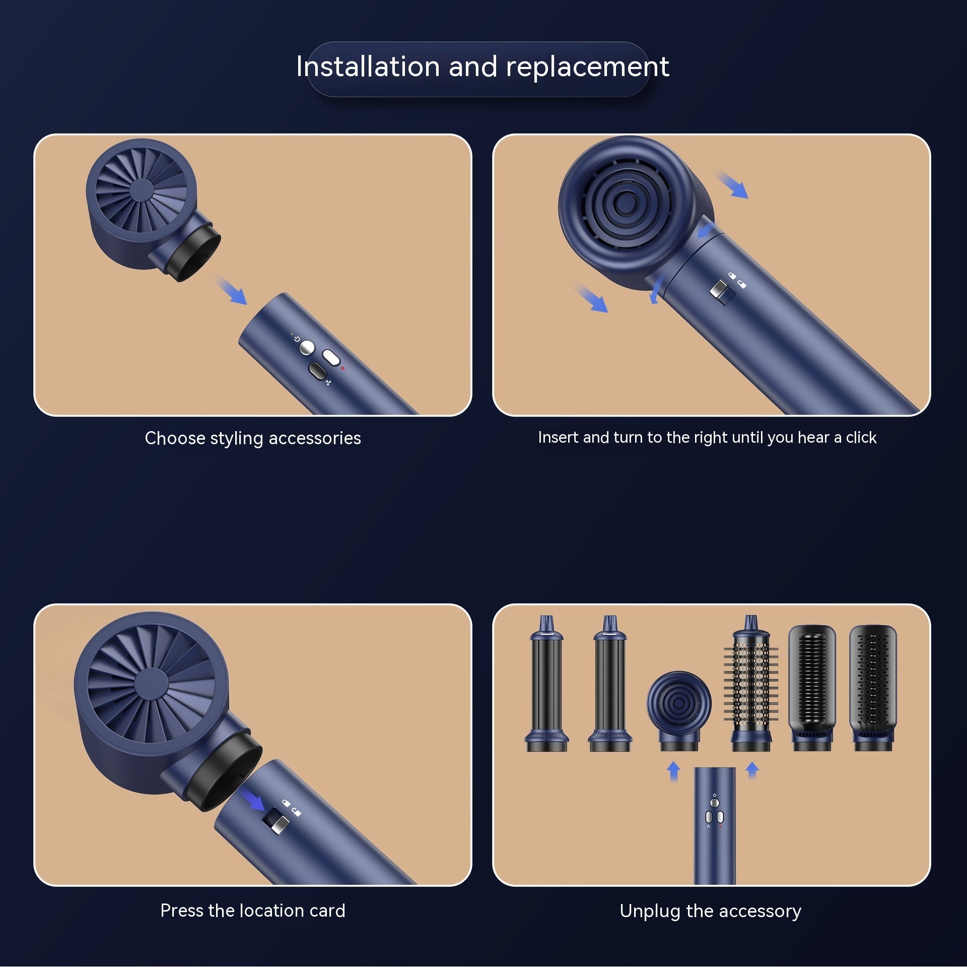 Hair Curler Six-in-one Multifunctional SELLZON