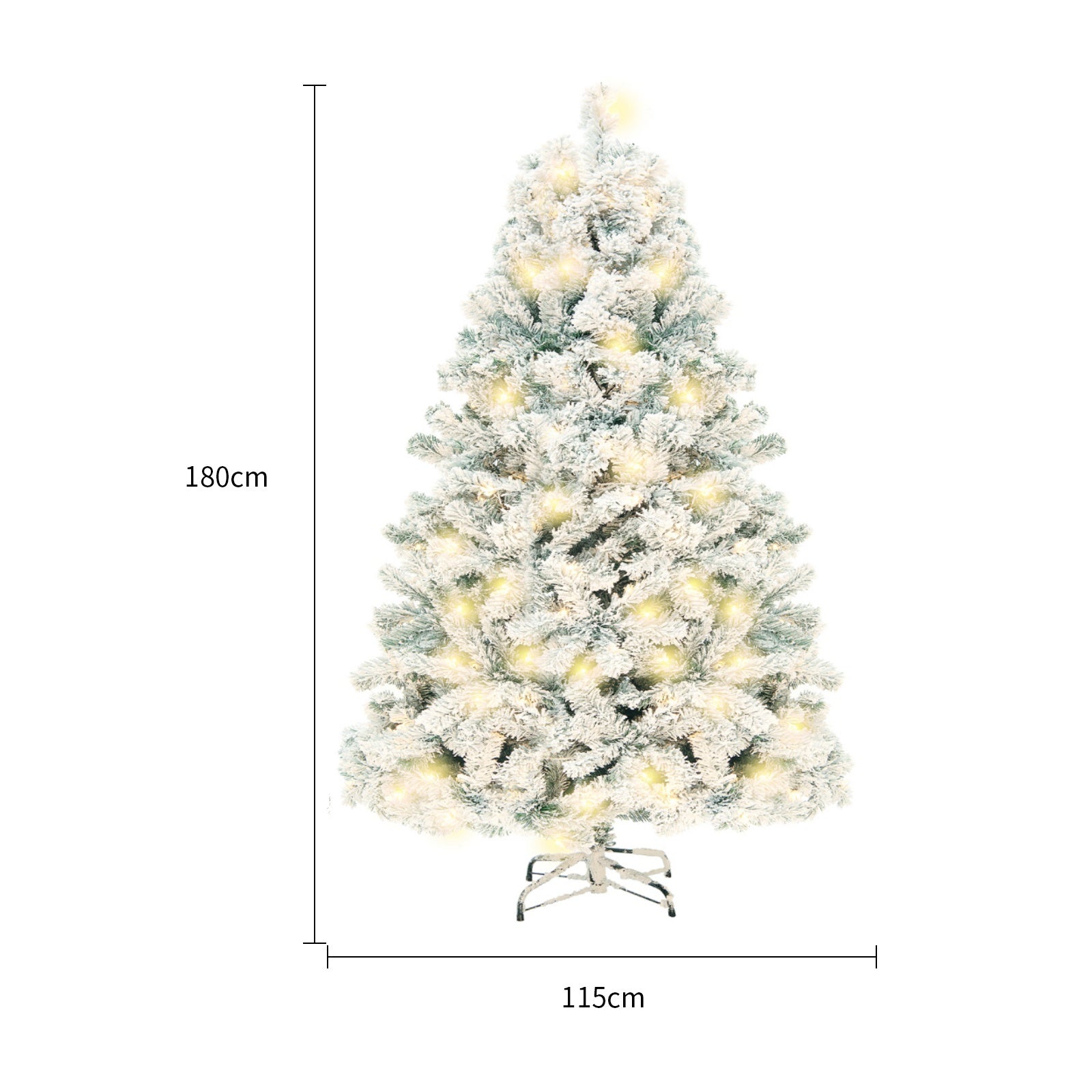 More Discount  Off Christmas Tree PVC Artificial Snow Christmas Tree Mall Window Decoration Tree Cedar Christmas Tree Christmas Decoration Supplies SELLZON